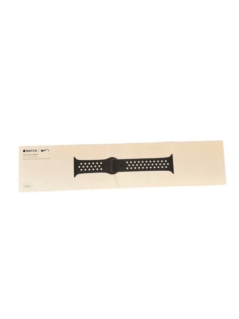 *Apple 42mm Anthracite/Black Nike Sport Band - MQ2T2AM/A